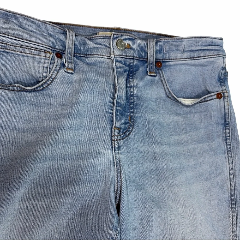 Madewell Women’s Size 28P Mid-Rise Stovepipe Jeans - Picture 2 of 10